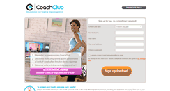 Desktop Screenshot of lp.coachclub.com